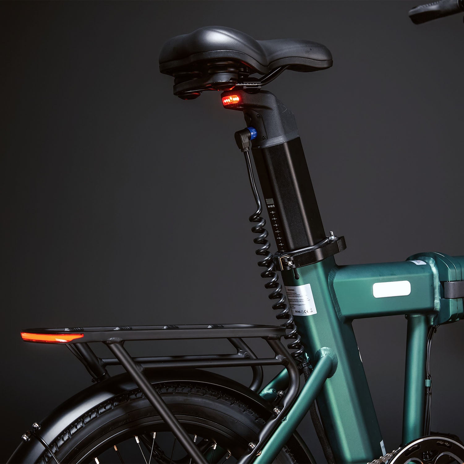 CITY250 Opvouwbare Elektrische Fiets – Groen