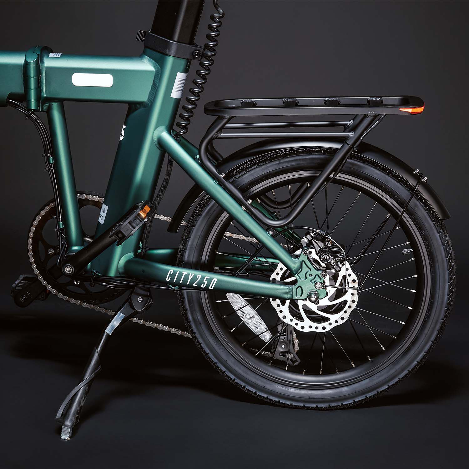CITY250 Opvouwbare Elektrische Fiets – Groen