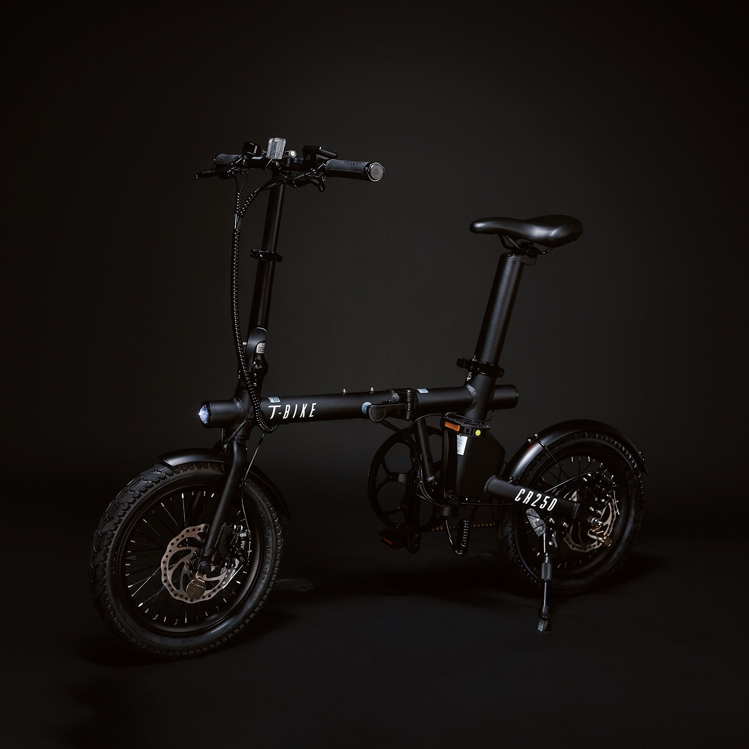 CR250 Compact Rider Opvouwbare Elektrische Fiets – Zwart