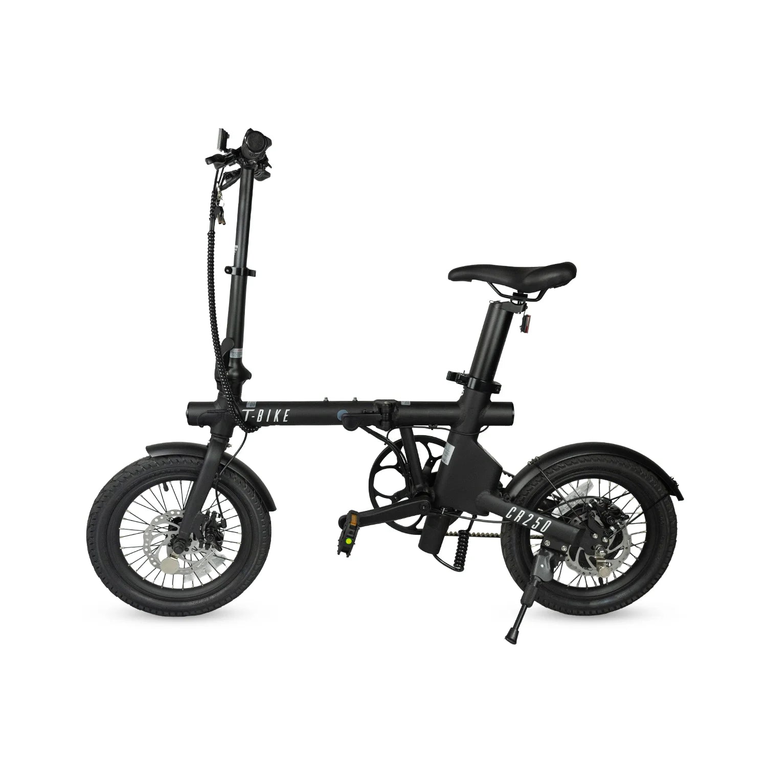 CR250 Compact Rider Opvouwbare Elektrische Fiets – Zwart